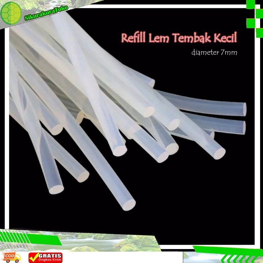 

(SDA) ISI Ulang REFILL LEM TEMBAK Bakar Glue Gun Kecil Lem Lilin Diameter 7 mm GlueGun