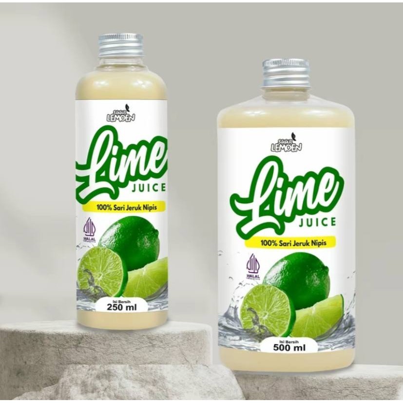 

Suur Lemoen - Sari Jeruk Nipis Murni / Pure Lime Juice 500ml Sari Cuka