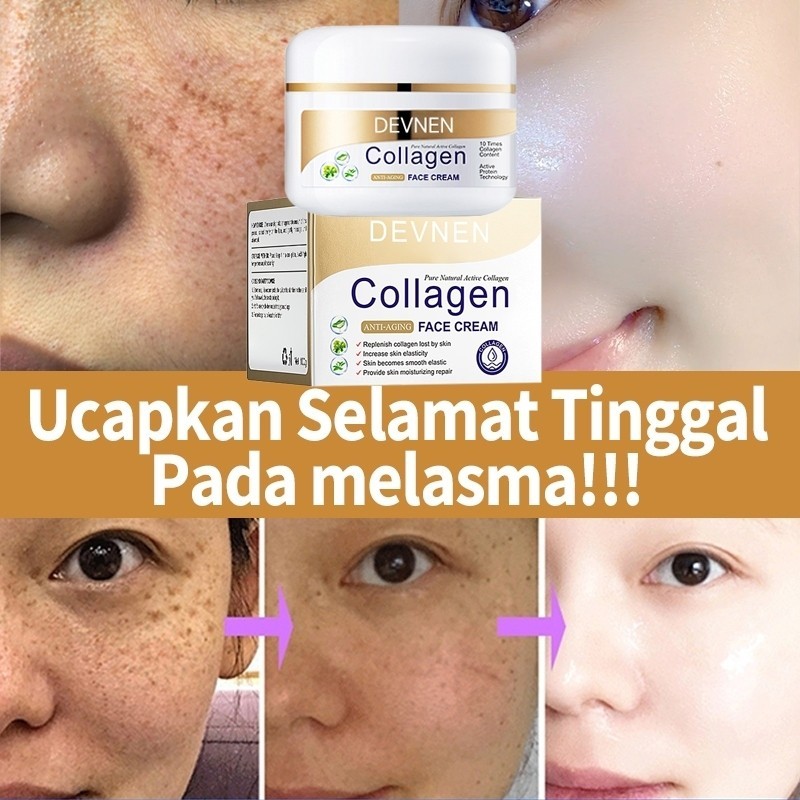 termurah asli Mengecilkan pori-pori Collagen Cream Original Paket BPOM Siang Malam Retinol Cream