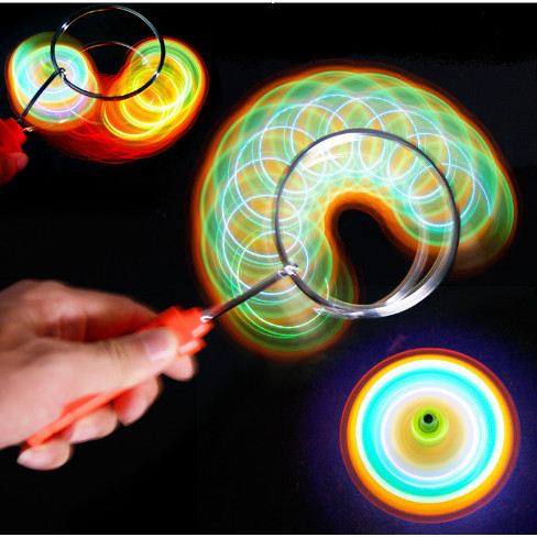 crazy flashing gyro wheel yoyo gasing roda magnet gangsing super magic
