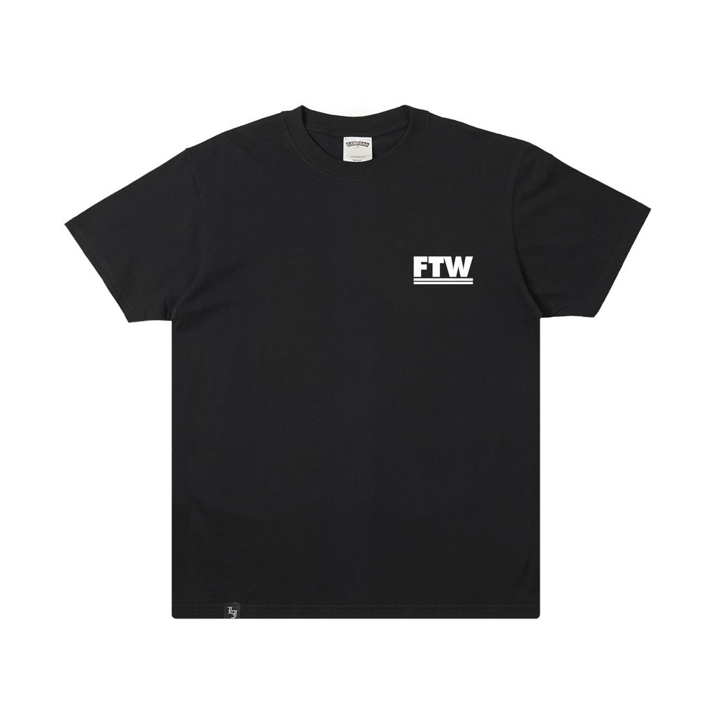 【COD】 NEW 【COD】Lawless Garage - FTW Tshirt - Black/ OKE T-Shirt KAOS
