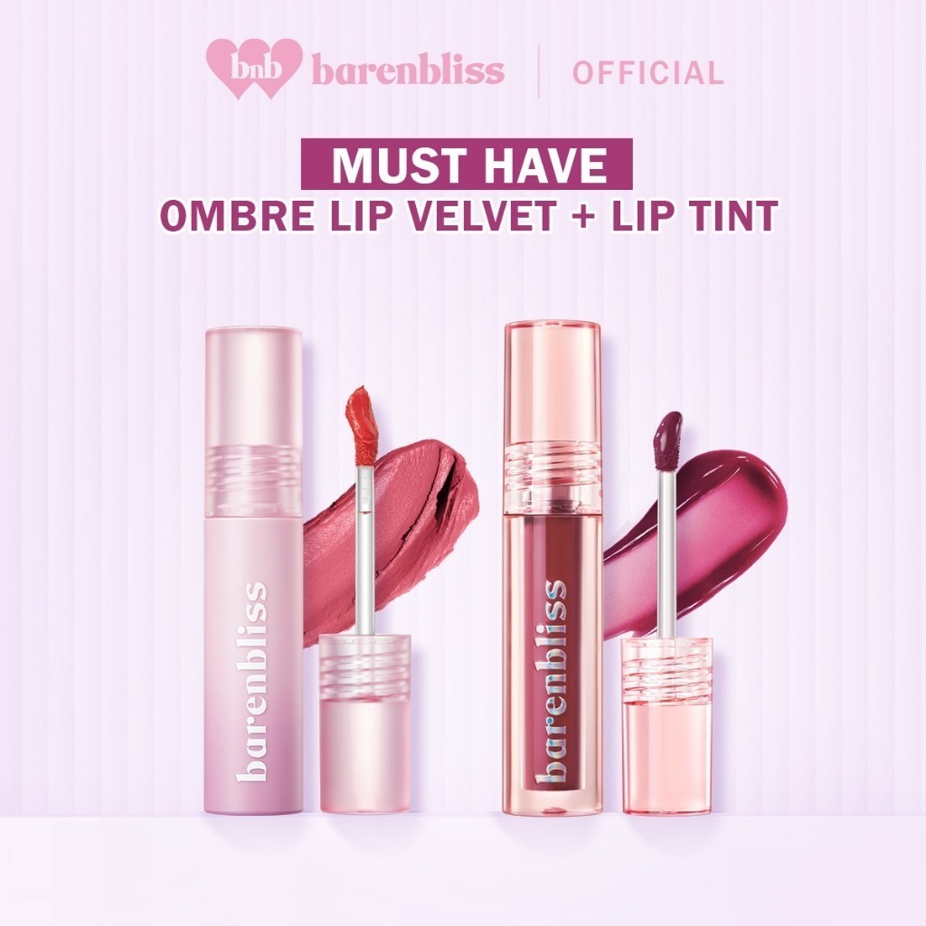 BNB barenbliss Ombre Lip Tint x Lip Velvet