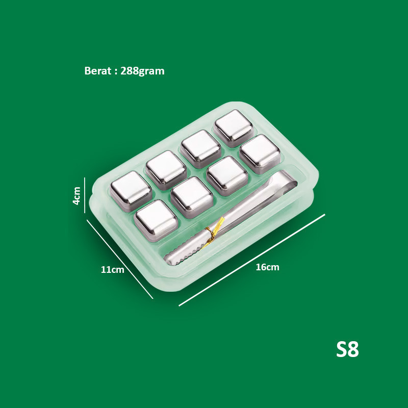 ID MIDAS ES ANTI CAIR BAHAN STEINLESS AWET 1 BOX ISI 6 ANTI CAIR