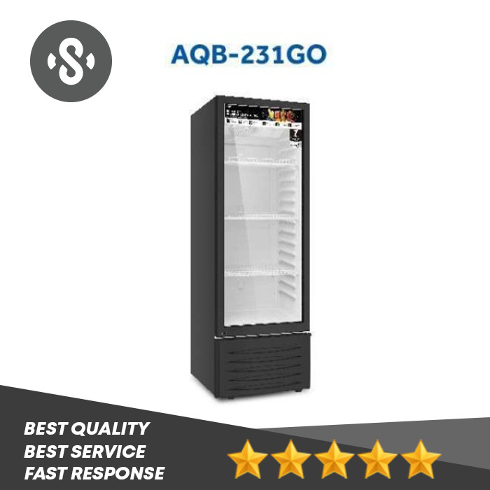 Showcase Display Cooler AQUA 3 Rak AQB-231GO