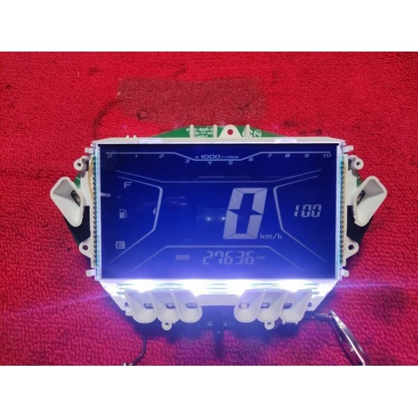 LCD Speedometer Yamaha Aerox 155 Original LCD Lensa Speedometer Aerox 155 all type Ori Asli
