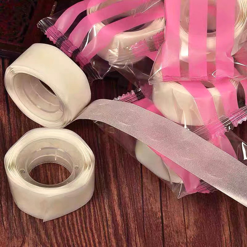

[Monternos] Double Tape lem balon dekorasi ulang tahun 1 roll isi 100 dot
