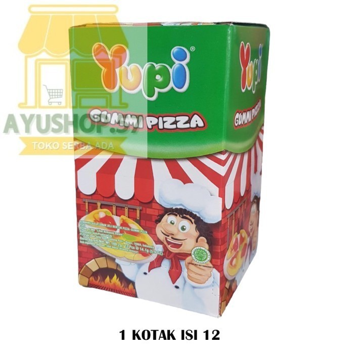 

PERMEN YUPI KOTAK - GUMMI PIZZA - AYUSHOP57