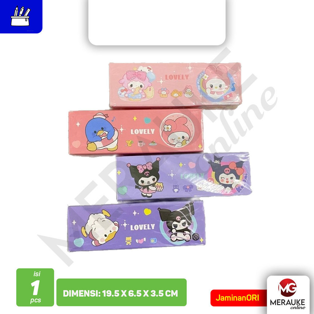 

Pencil Case Karton Karakter 1 Susun D-2109 / Tempat Pensil