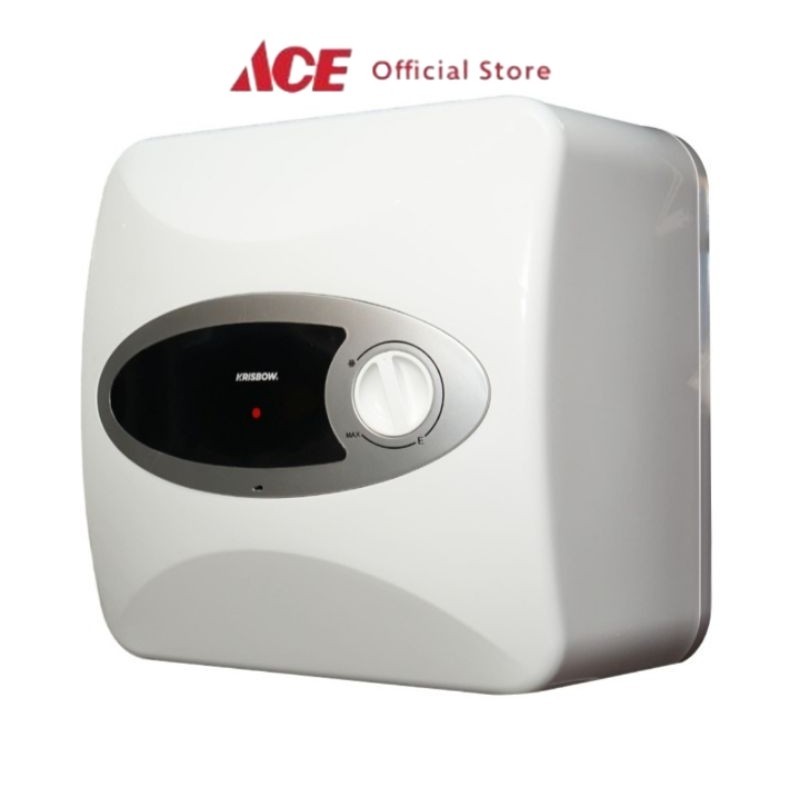Ace  Krisbow 15 Ltr Water Heater Listrik 350 Watt Kwh-15l - Putih