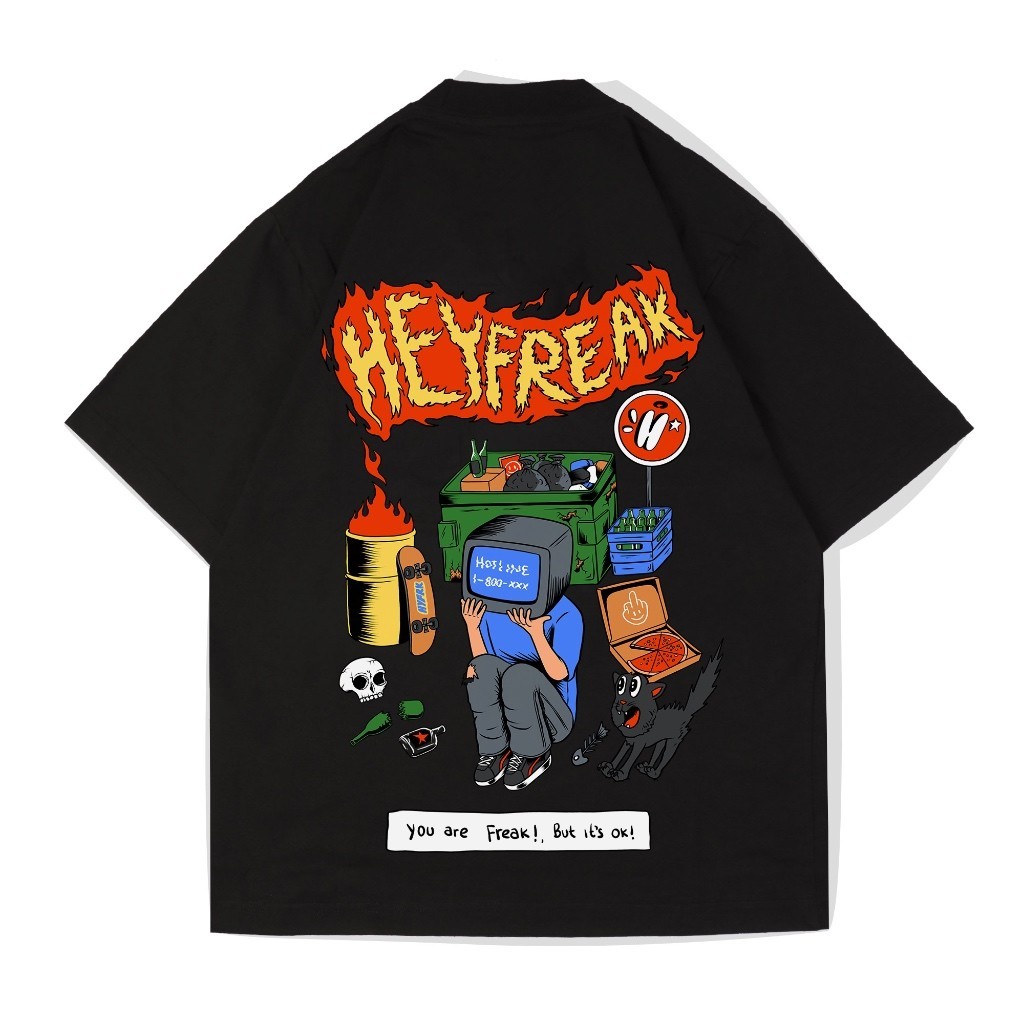 Heyfreak T-shirt  Hotline