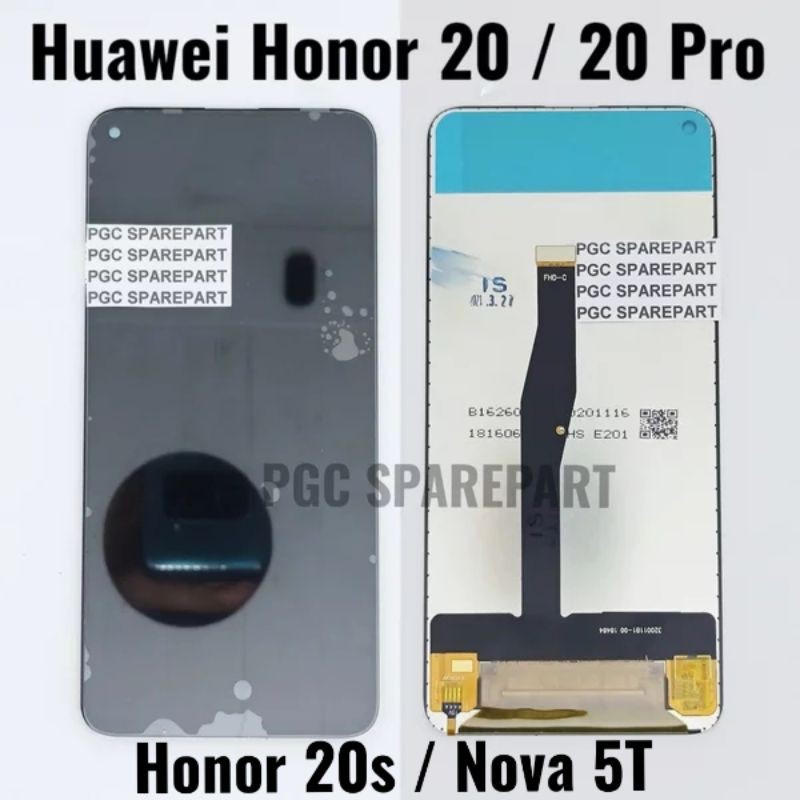 Original OEM LCD Touchscreen Fullset Honor 20 / Honor 20 Pro / Honor 20s / Huawei Nova 5T / YAL-AL00