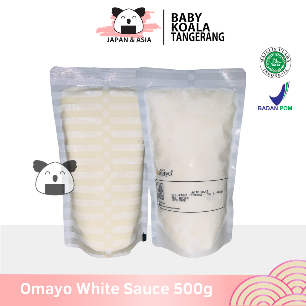 

OMAYO White Sauce 500 g Halal | Saus Pasta Putih Frozen