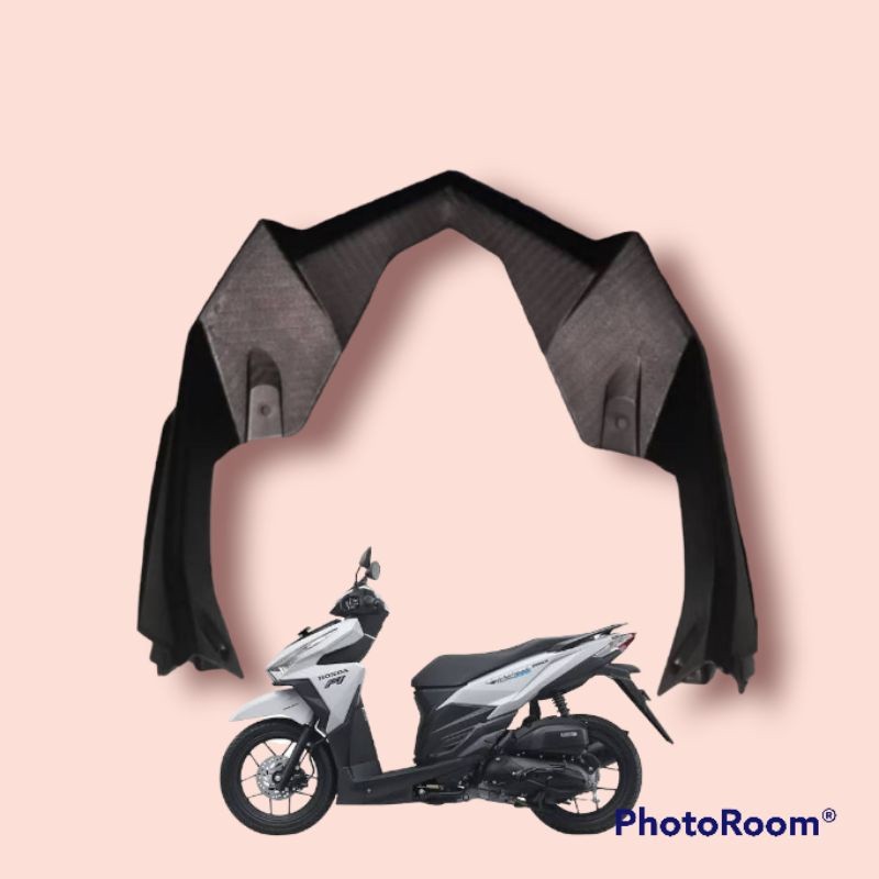 Garnish winglet cover bawah lampu depan Vario 125 150 new LED 2015 2016 2017