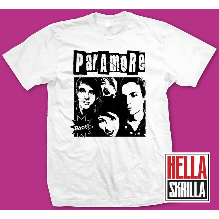 kaos tshirt PARAMORE RIOT TOUR