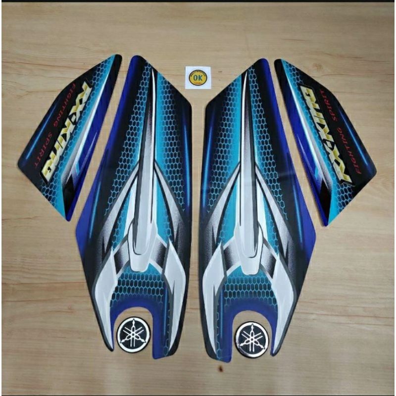 Lis setriping rx king 2007 biru Standar Ori