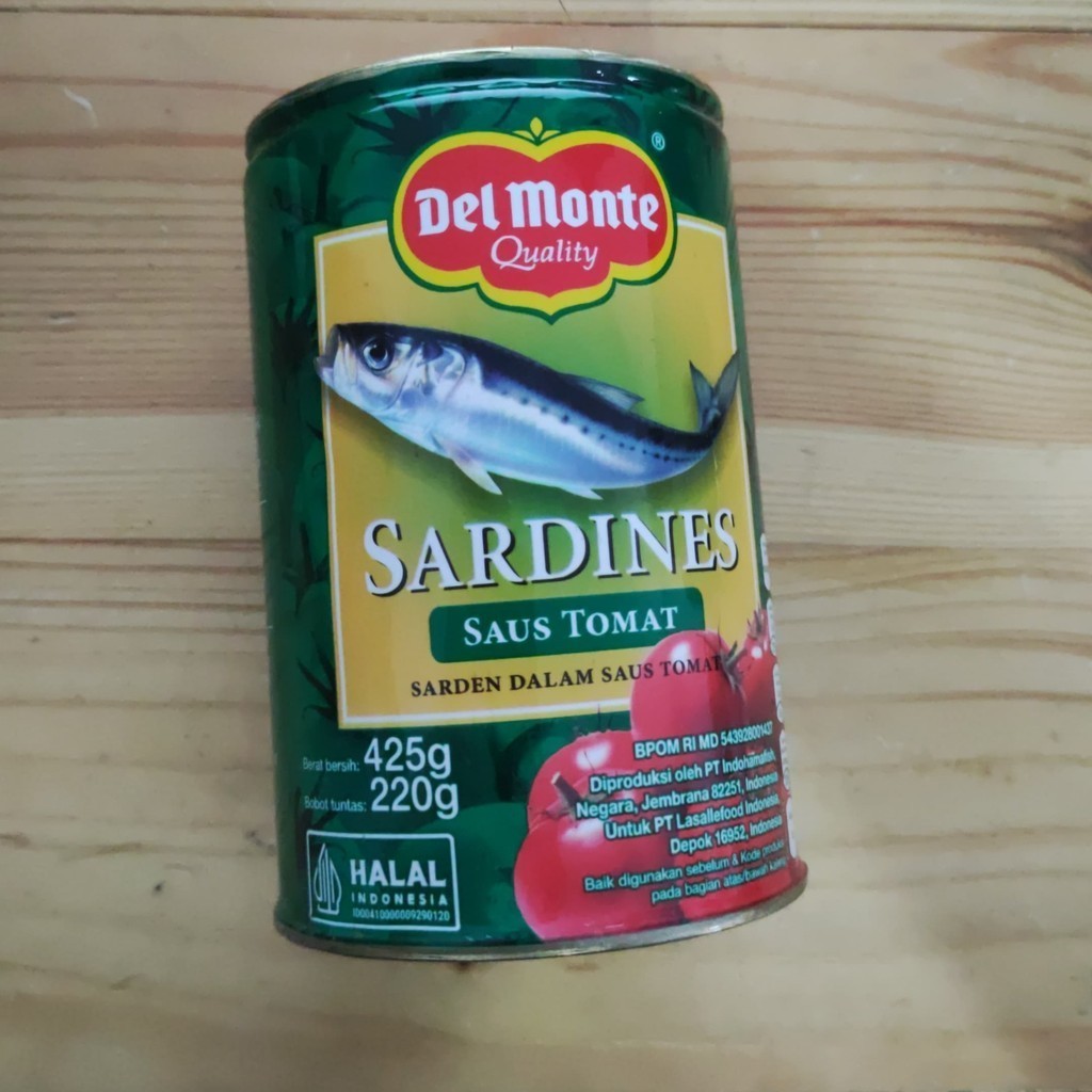 

Del Monte Sarden Saus Tomat 425 gr PCS