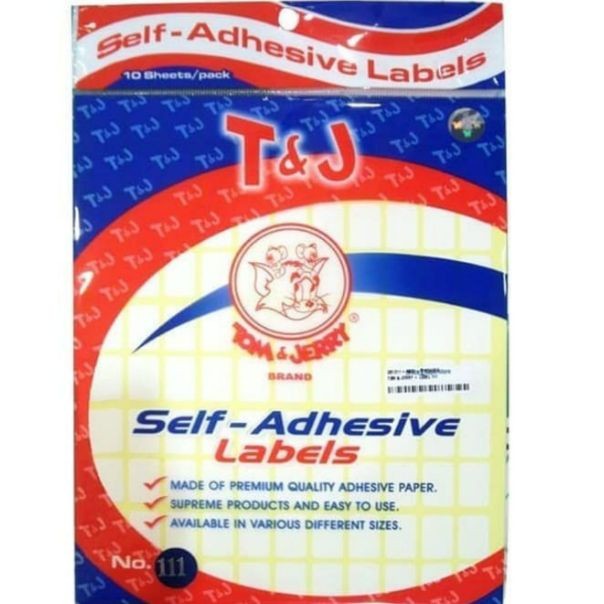 

Label Tom & Jerry No. 111 Per Pack isi 10 Lembar
