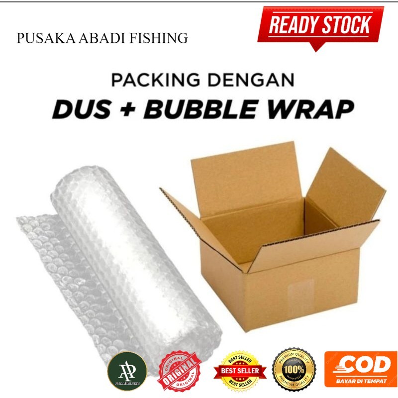 

Ekstra extra bubble wrap untuk paking lebih aman