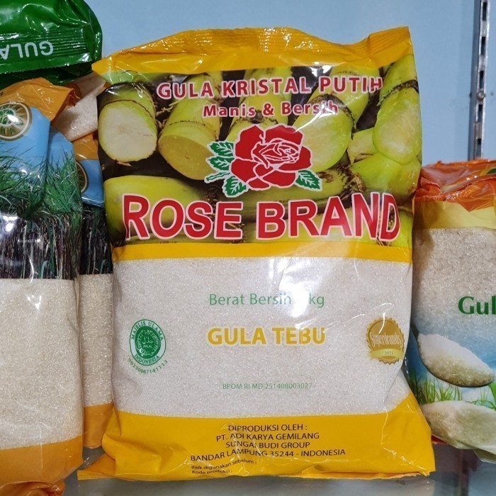 

gula pasir ROSE BRAND 1kg KUNING