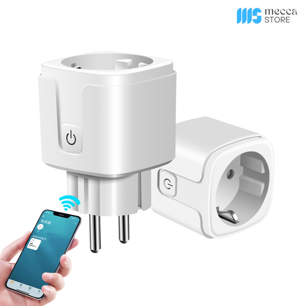 Steker Smart Plug WiFi EU Plug 16A with Monitoring Function
