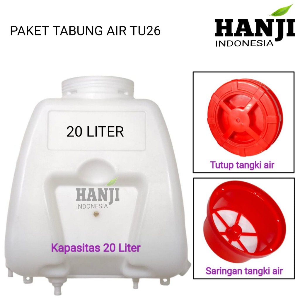 PAKET tangki air sprayer tu26 20 LITER PAKET tabung air tu26 20 LITER