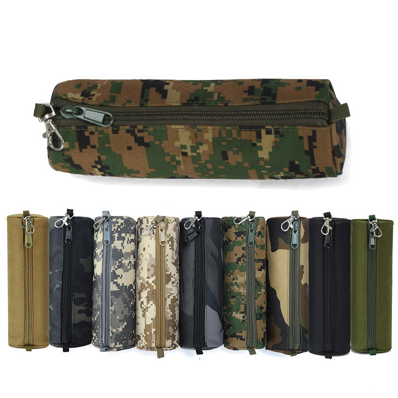 

Outdoor Tactical Office Pocket Bag Kit Pack Tactical Camouflage Pen Pencil Pouch