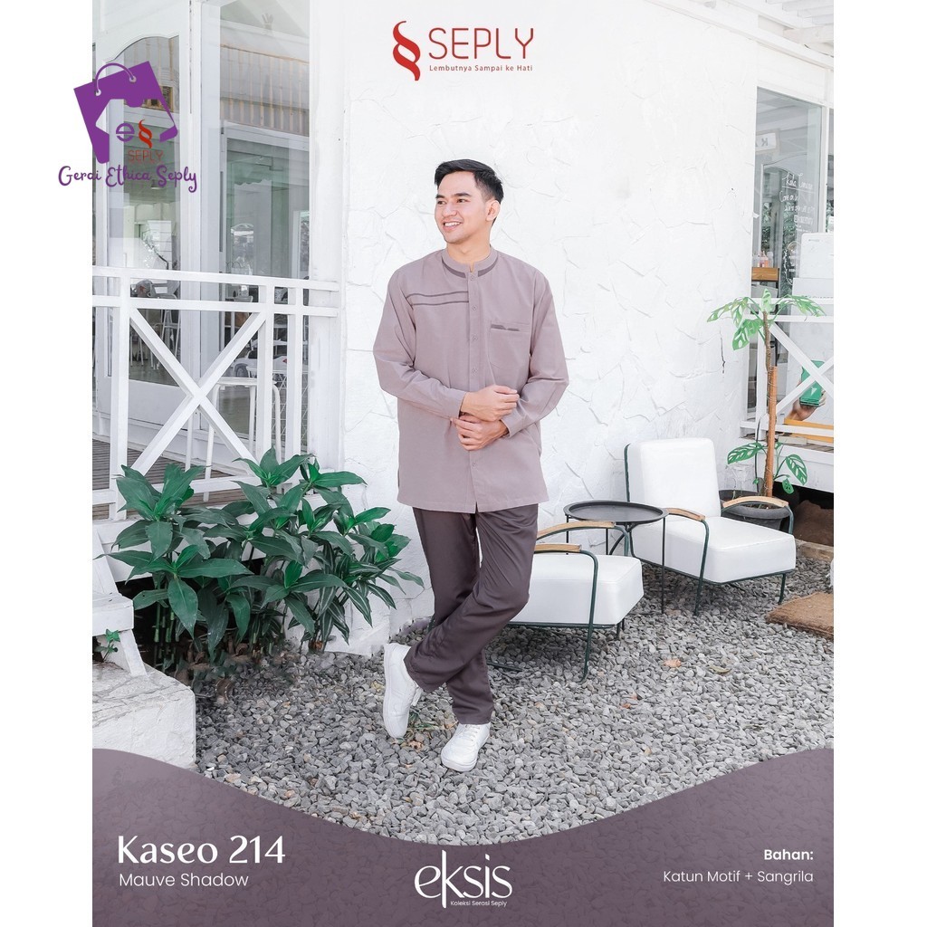 Gerai Ethica Seply - Koko Lengan Panjang Pria Kaseo 214 By Seply
