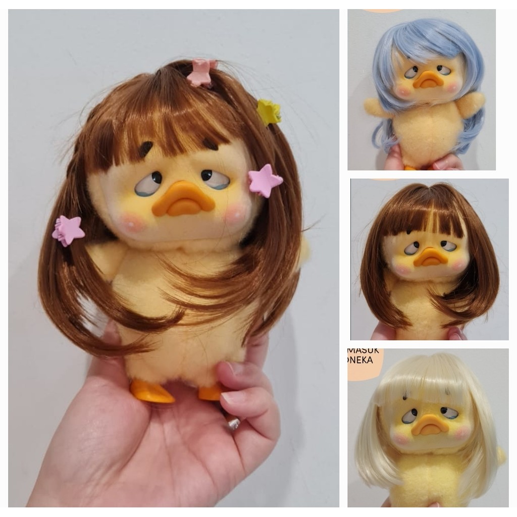 READY WIG BONEKA UPSET DUCK//WIG LONG/WIG VIRAL FOR UPSET DUCK//BONEKA UPSET DUCK