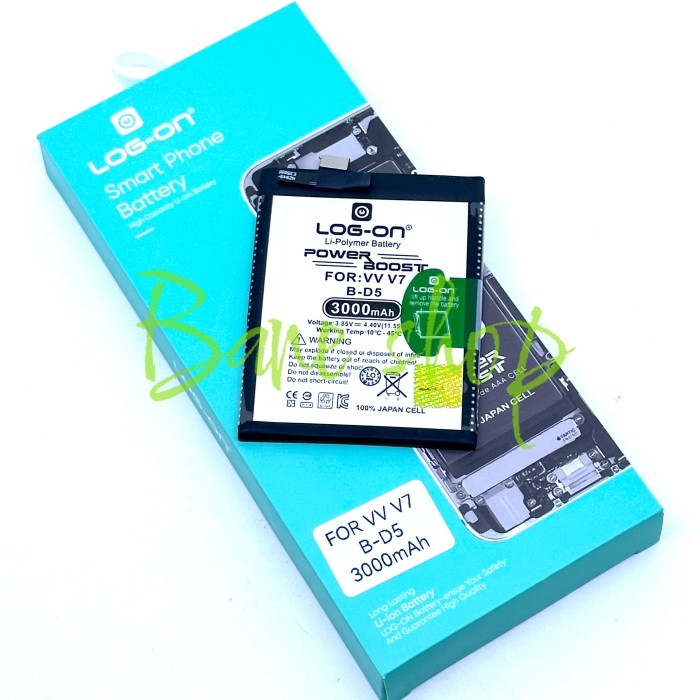 BATERE BATERAI LOG ON VIVO V7 1718 BD5 B-D5 POWER BOOST DOUBLE POWER BATRE