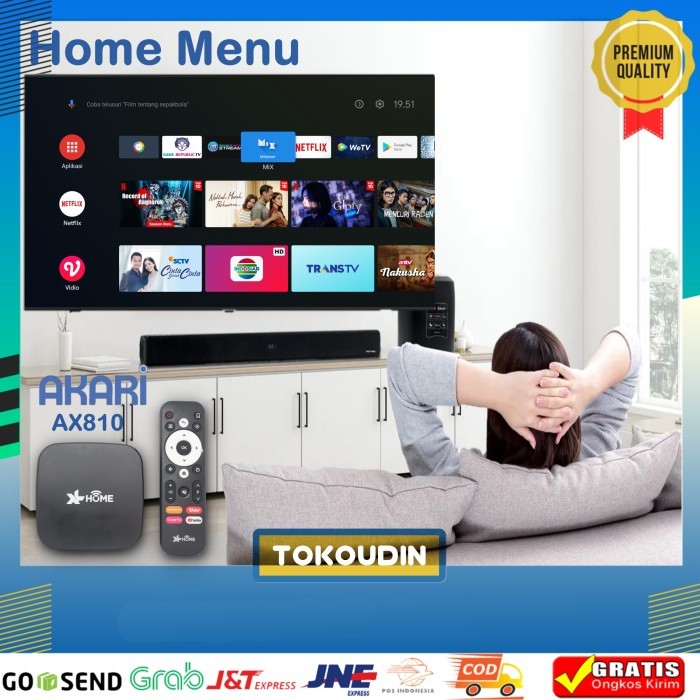 STB AKARI AX810 UNLOCK FULL APLIKASI SIAP PAKAI - NEWW 100