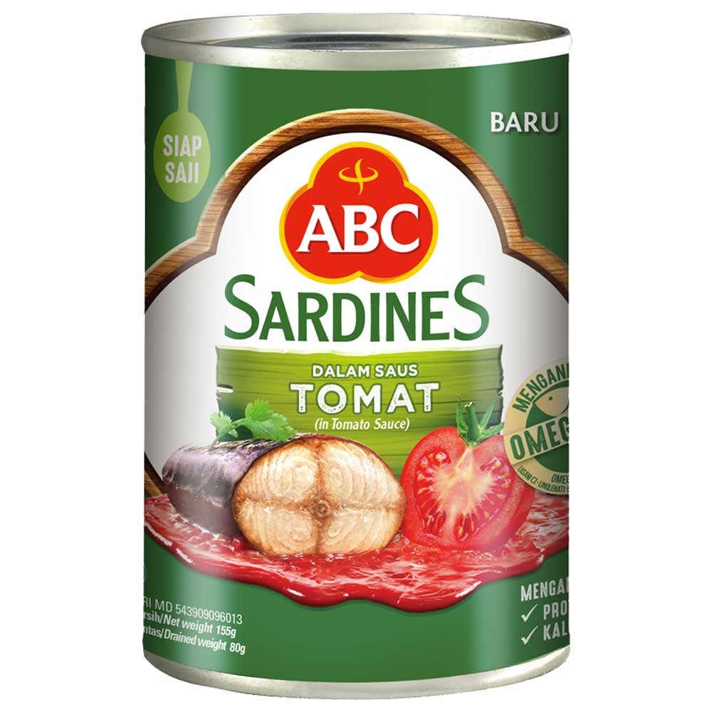 

ABC Sardines Tomat 425gr