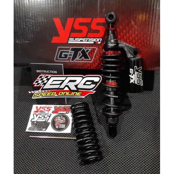 READY SHOCK YSS GTX SMOOTH VARIO 125  VARIO 150  BEAT  SCOOPY BLACK ORIGINAL