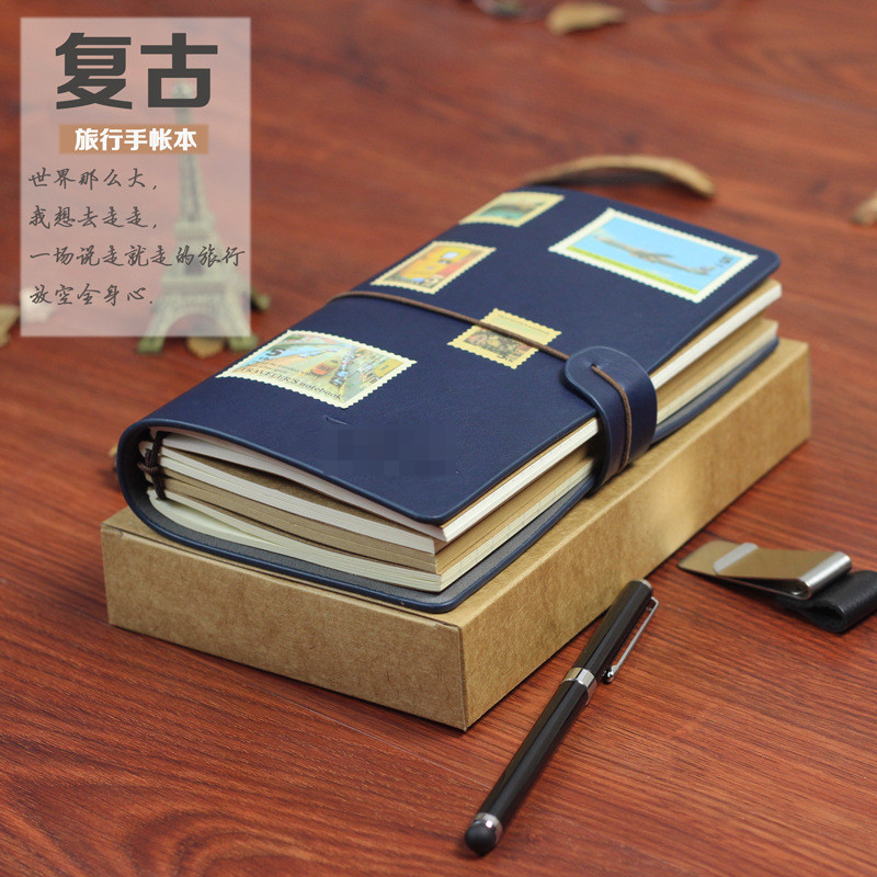 

Korea Bandage Creative Handbook A6 Retro Portable Travel Notepad Diary Notebook Notebook