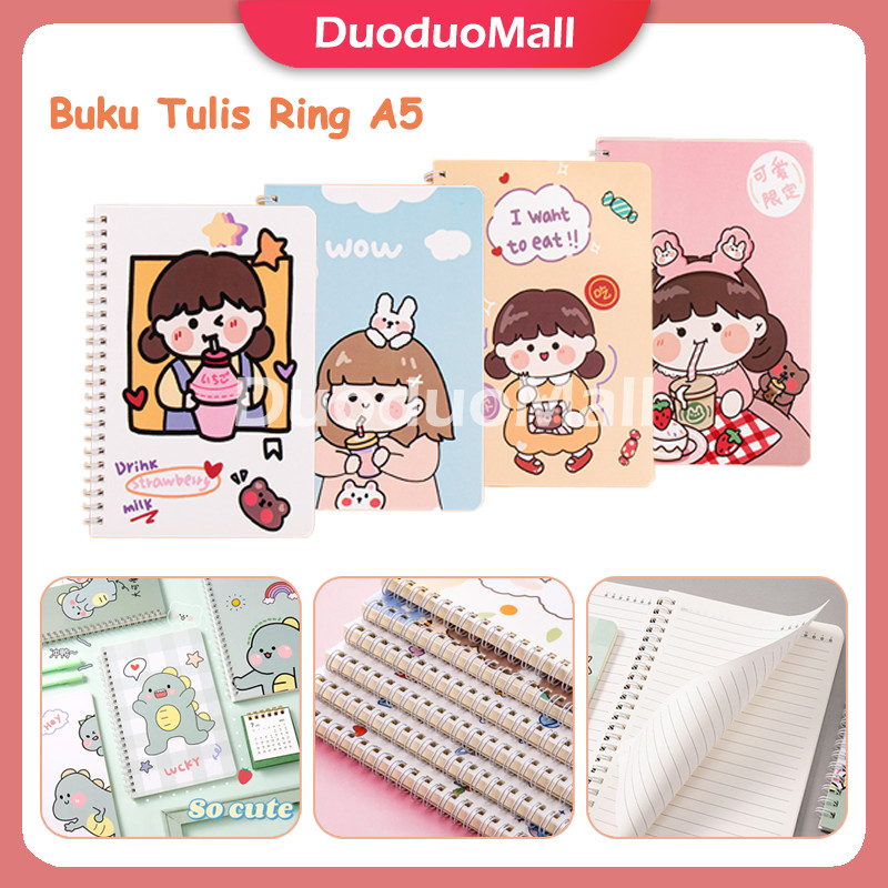 

Buku Tulis Ring A5 /Notebook Journa