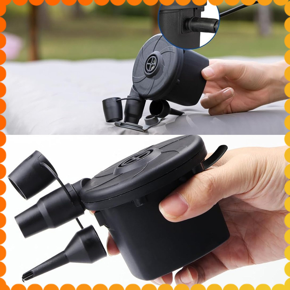 Pompa Angin Listrik Elektrik XG668A - Pompa Angin 2 Arah Kasur Angin Pelampung, Ban Renang Multifung