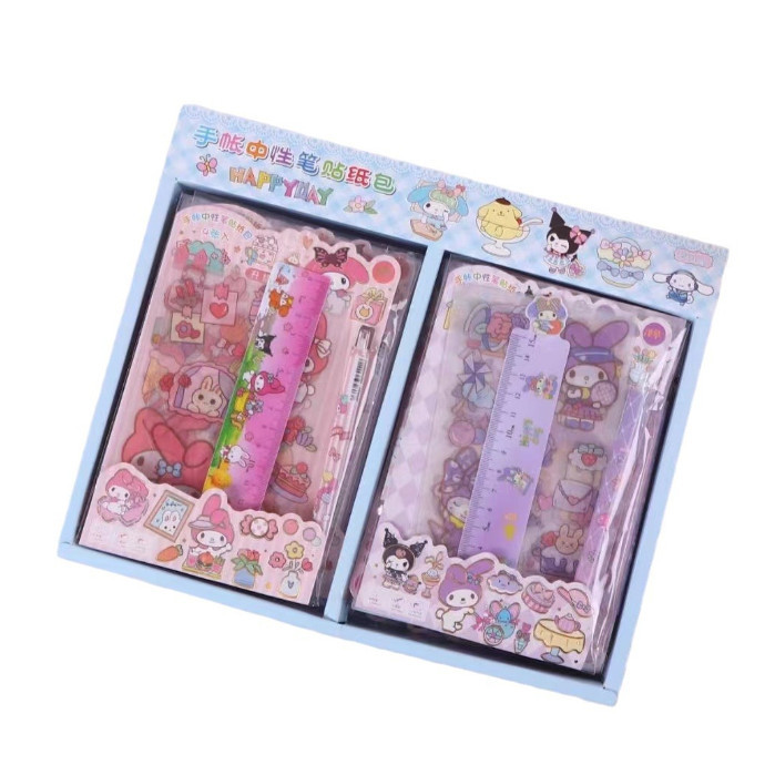 

J2 - Paket alat tulis sanrio stiker lucu