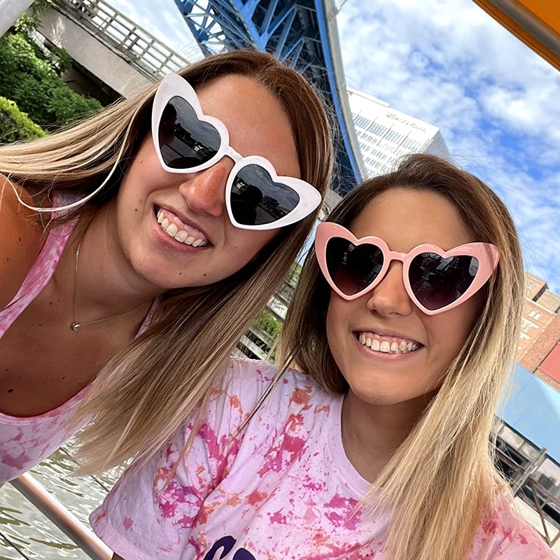 

Bride To Be Bridesmaid Gift Heart Shaped Glasses Bachelorette Party Sunglasses Wedding Bridal Shower Decor Hen Party Supplies