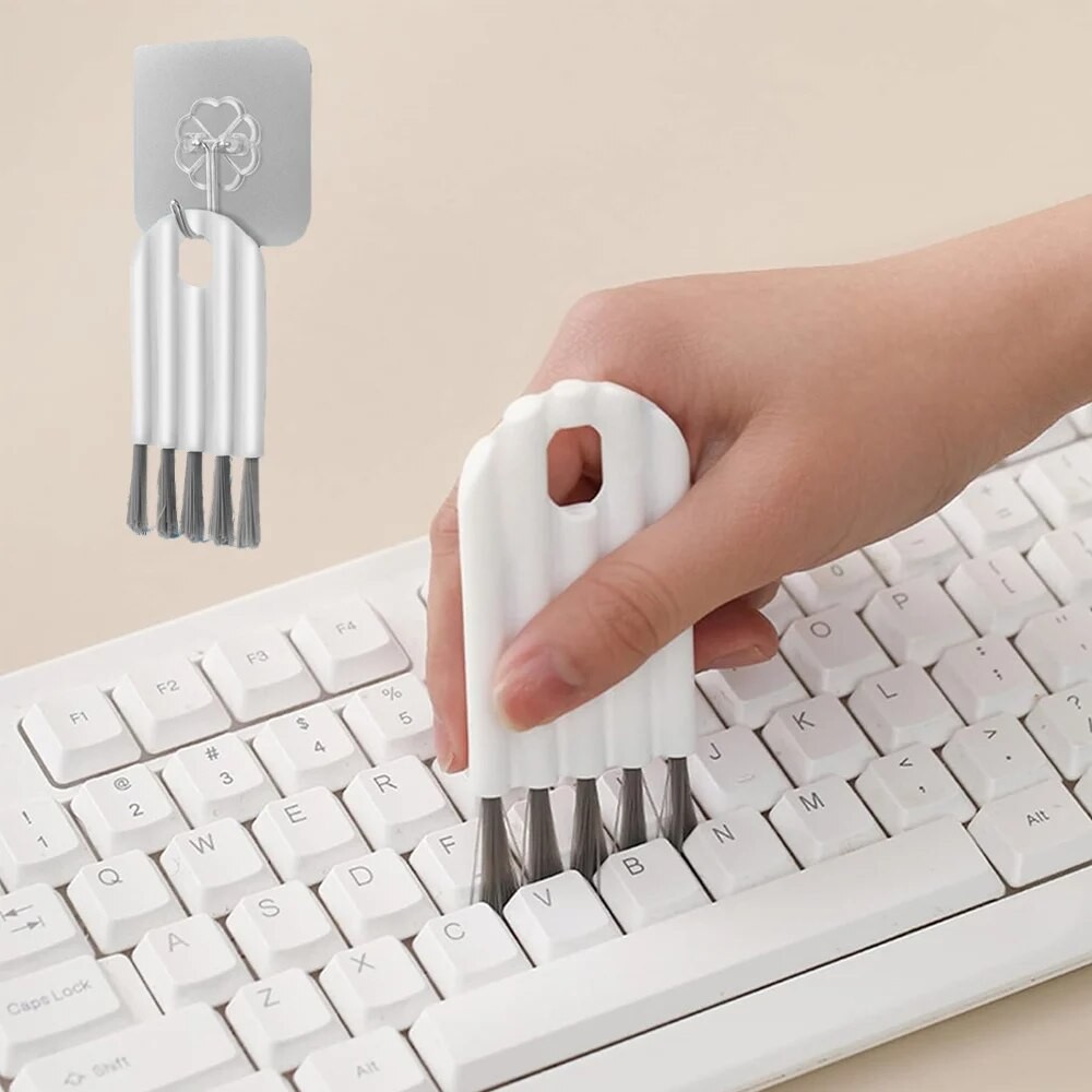 

Multifunctional Flexible Gap Brush, Multi-Function Computer Cleaning Brush,Soft Brush Keyboard Cleaner, Household Cleaning Tool