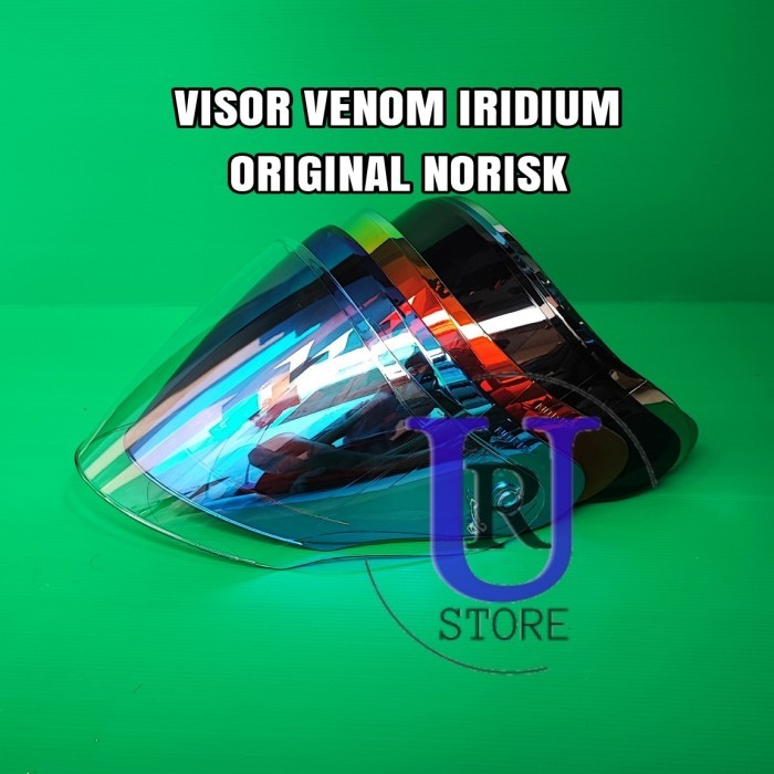 KACA / VISOR FLAT IRIDIUM HELM KYT KYOTO / VISOR KYT KYOTO | NORISK