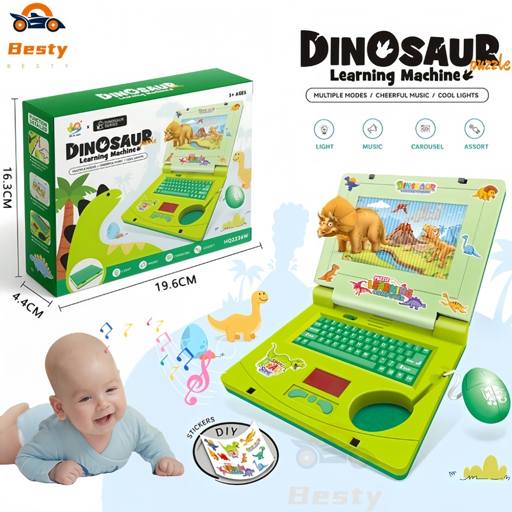 Besty Mainan Laptop Anak Edukasi Mainan Tablet Musik Edukasi Anak Learning Machine Laptop Mainan