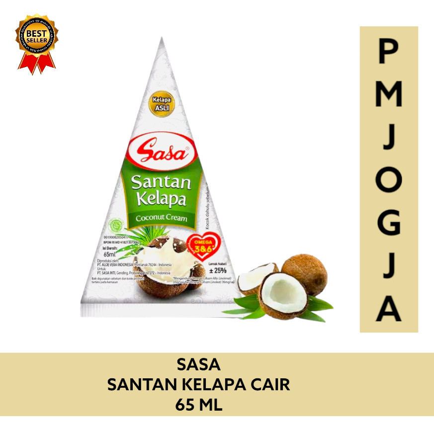 

SASA Santan Kelapa Cair Instan 65 ml