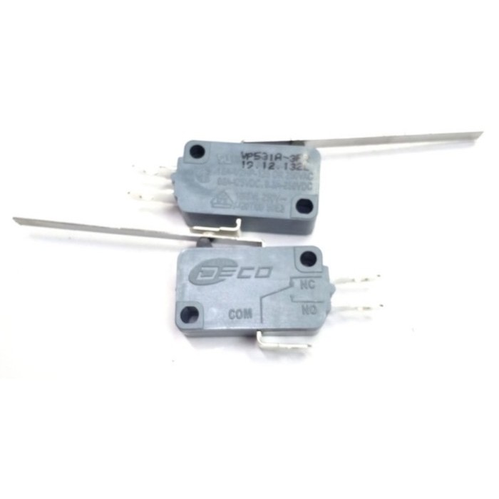 Limit Switch/Micro Switch plat super panjang Abu-Abu 7-9(DECO)//Limit Switch/Micro Switch plat super