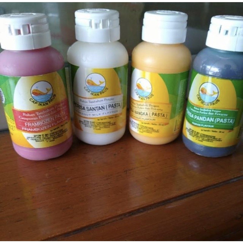 

Pasta cap ikan paus strawberi