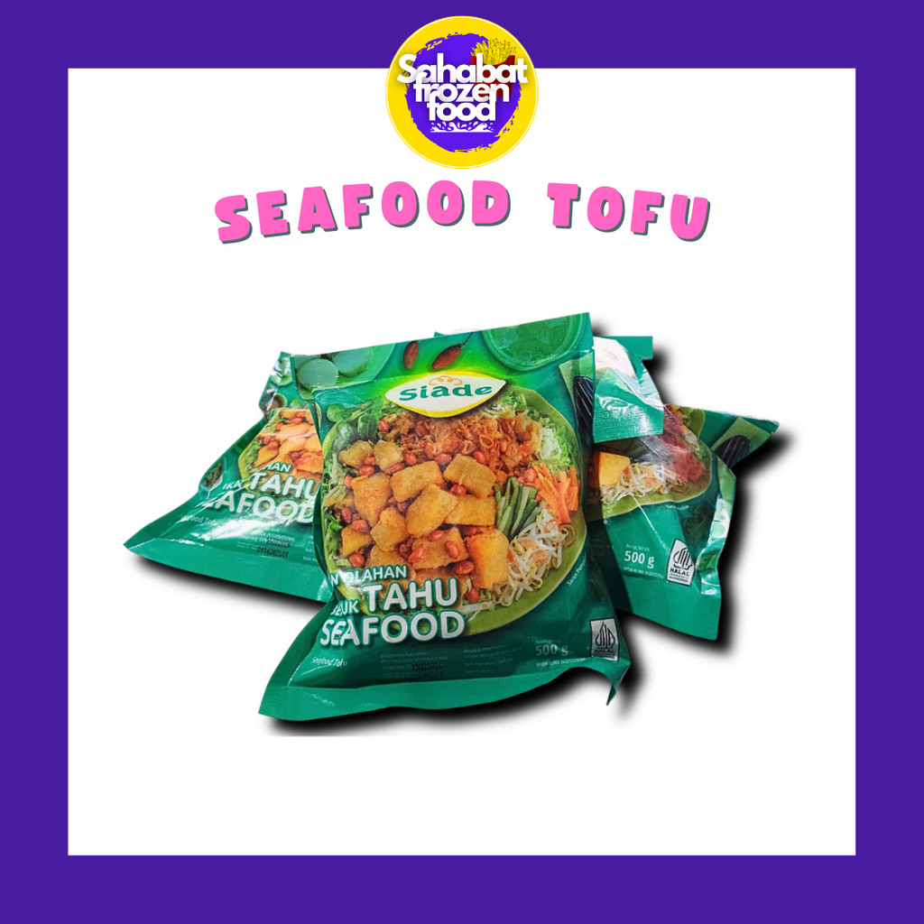 

Siade Seafood / Ikan Olahan Tofu 500gr