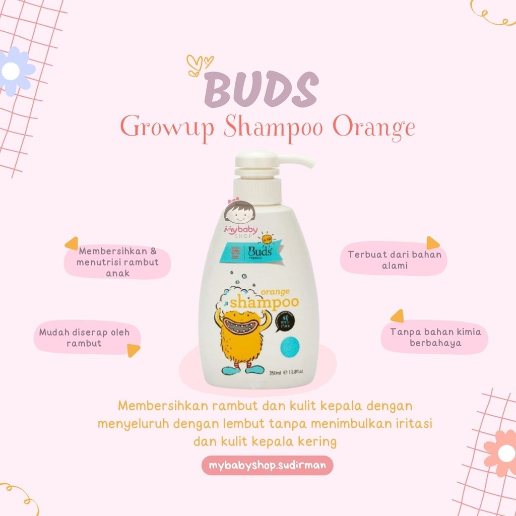 Buds Shampoo - Orange / shampoo anak