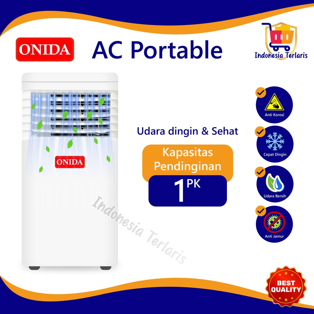 ONIDA AC 1/2 PK.AC Portable 1PK.Low Watt.Baru.Pendinginan Cepat.AC Mini Portable.AC Standing.AC Dudu