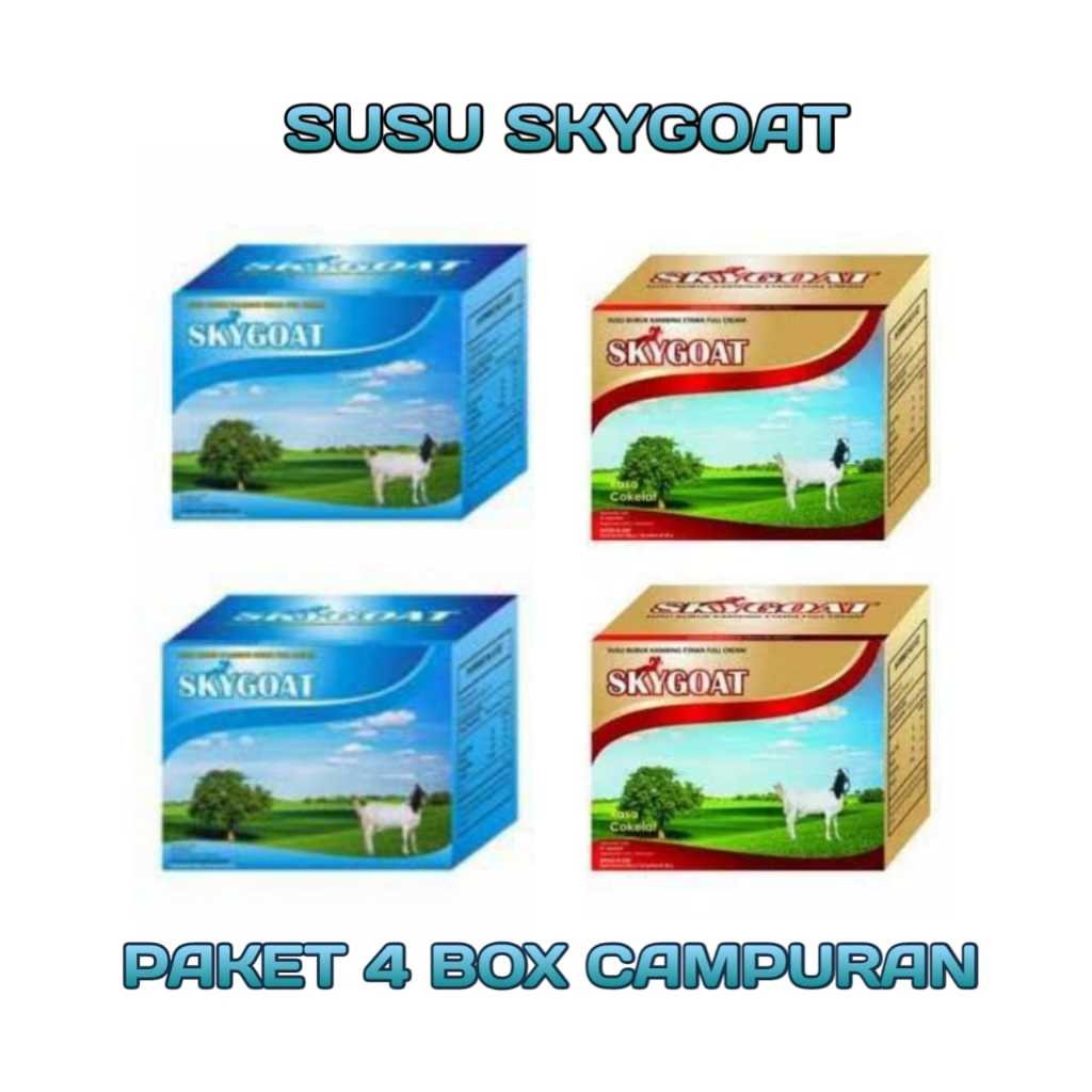 

Paket SkyGoat Susu Kambing Etawa Dengan Krim Bubuk | Etawaku Susu Kambing Original Full Cream | Sky Goat Susu Kambing Murni