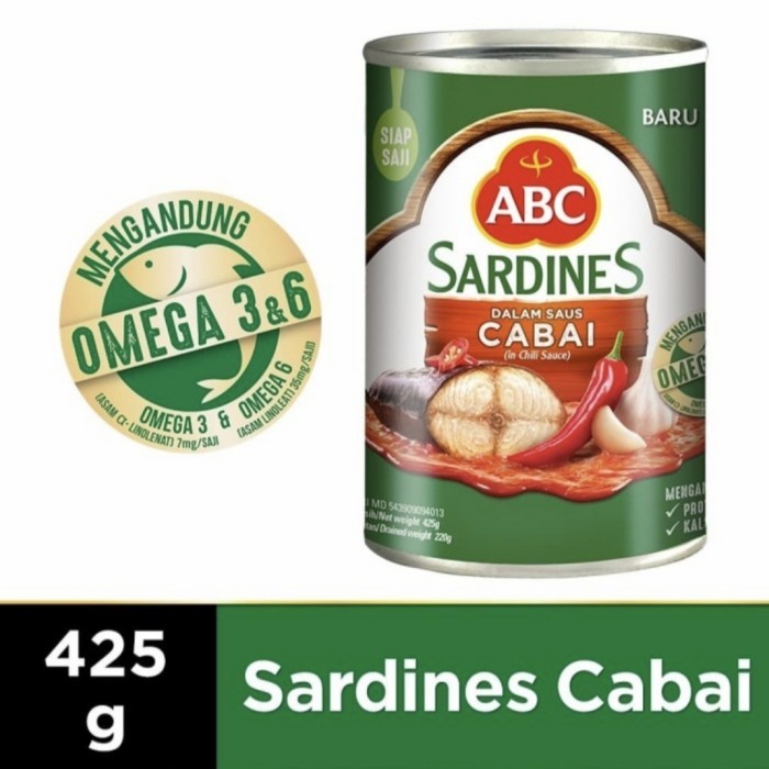 

ABC SARDEN BESAR 425g