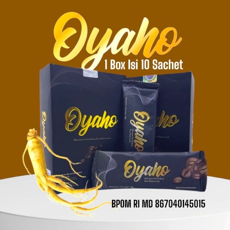

OYAHO COFFEE 1 BOX ISI 10 SACHET ORIGINAL KOPI KESEHATAN