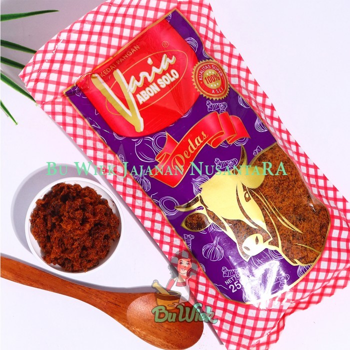 

Varia Abon Sapi LEGENDARIS Solo - Manis